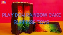 Play Doh Rainbow Cake Surprise _ Spidds & Shopkins Surp