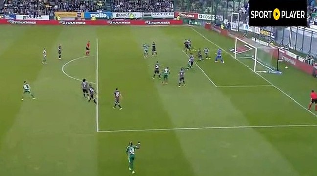 Rodrigo Moledo GOAL - Panathinaikos	1-0	PAOK 12.04.2017 HD