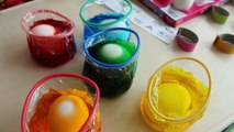 Easter Egg Coloring with Ember and Connor April 12th 2017