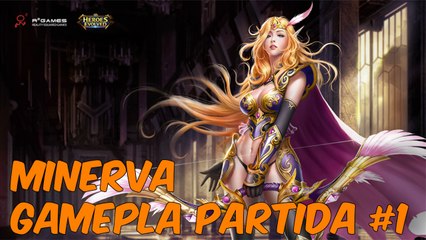 Heroes Evolved - 1° Partida Com Minerva - GamePlay Android