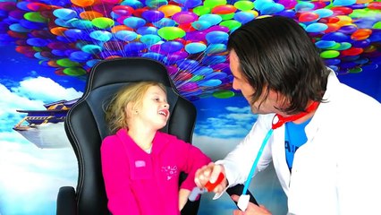 Play Doh pate a modeler : Alicia chez le DENTISTE et cadeaux surprise