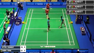 【2017 Malaysia Masters】R32 MD ATTRI/Sumeeth vs Jia Huo CHEN/Chun Kang SHIA