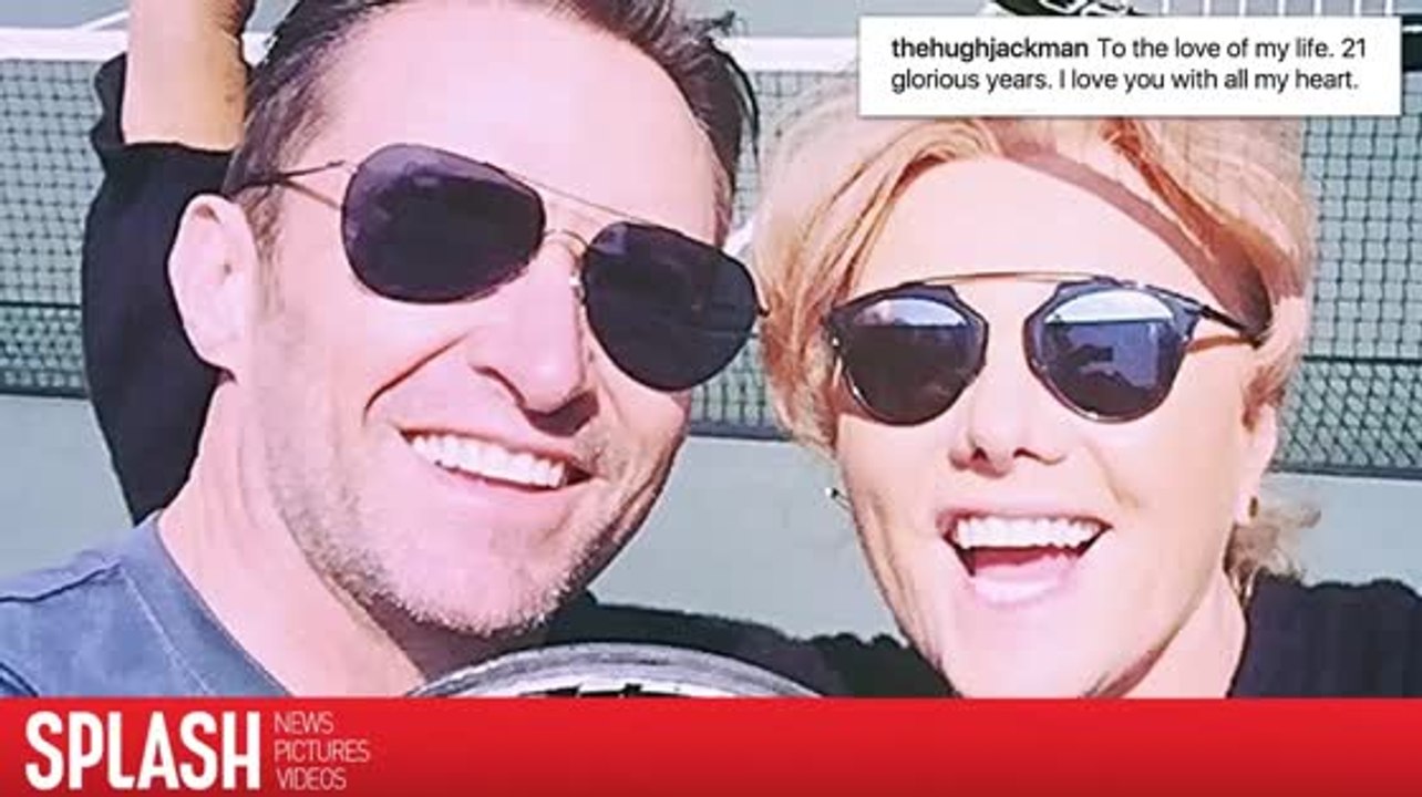 Hugh Jackman y Deborra-Lee Furness celebran su 21º aniversario