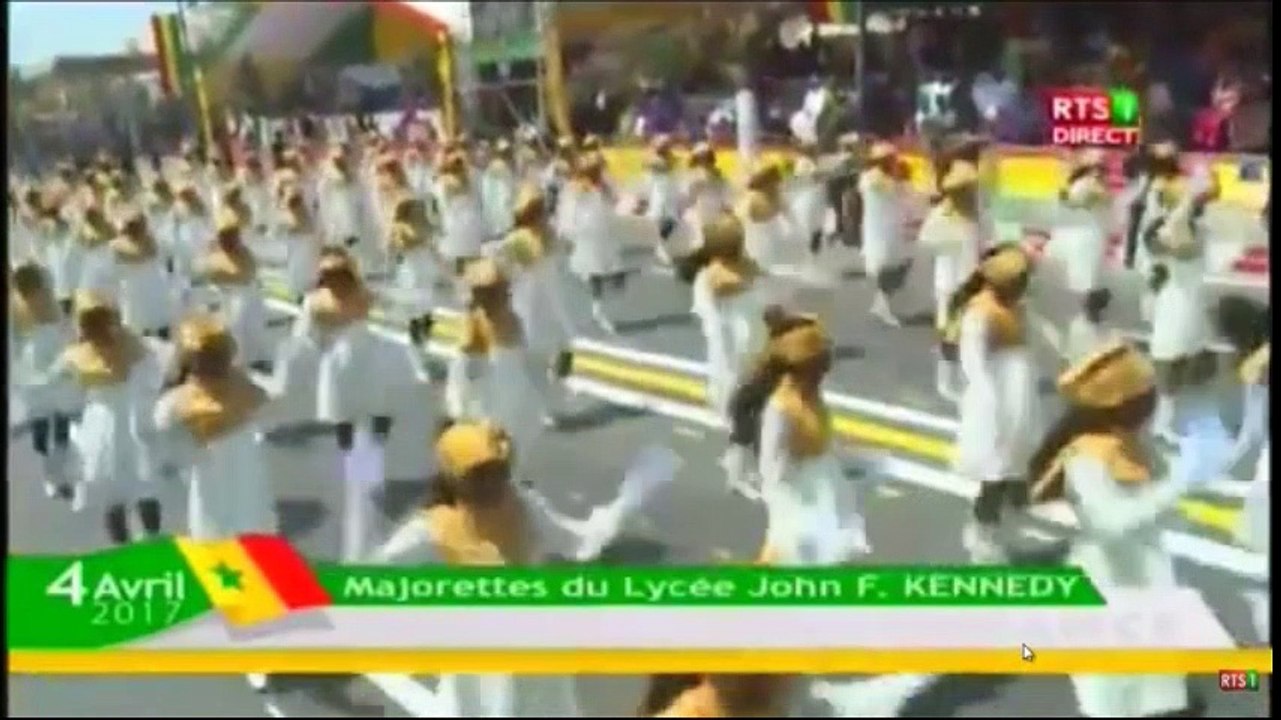 féte indépendance 4 avril 2017 - LesMajorettes du Lycée John F. KENNEDY