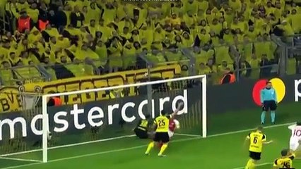 اهداف موناكو 2 - 0 بروسيا دورتمند دوري ابطال اوروبا 12-4-2017