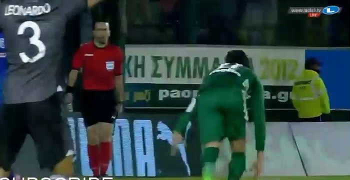 Sebastian Leto Goal HD - Panathinaikos 2-0 PAOK 12.04.2017