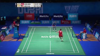 【Dubai World Superseries Finals 2016】QF  MS Viktor Axelsen vs Lee Chong Wei part 2/2