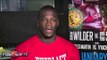 Deontay Wilder on Artur Szpilka, fighting southpaws & defending heavyweight title in New York