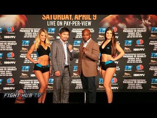 Manny Pacquiao vs. Timothy Bradley 3 Full Video- Complete Face Off Video- New York