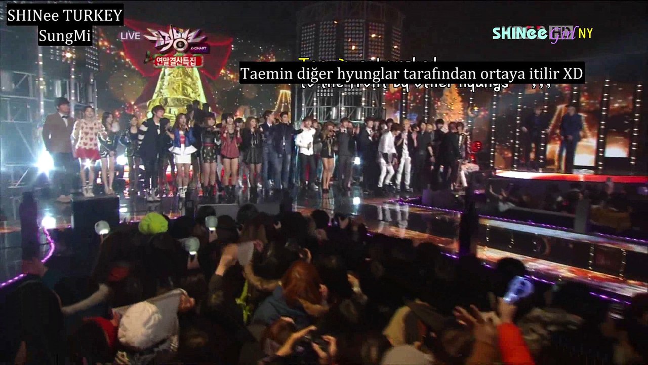 121221 SHINee Taemin Cut@Music Bank Year-End Special Ending_arc