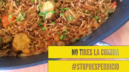 Receta de Fideua (paella de fideos)