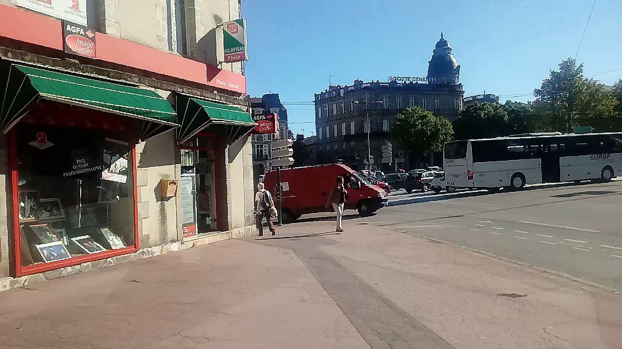 La Place Jourdan A Limoges(87)