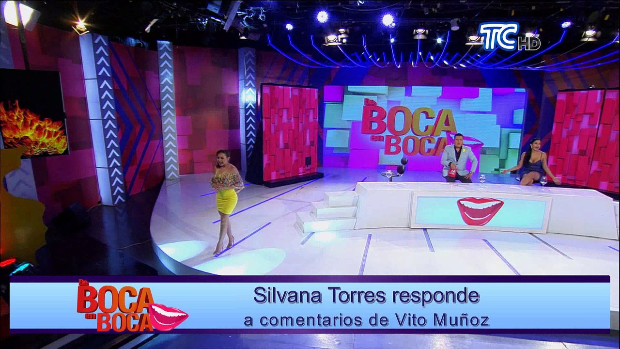 Silvana Torres responde a comentarios de Vito Muñoz
