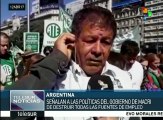 Argentina: miles de trabajadores exigen a gobierno reajuste salarial