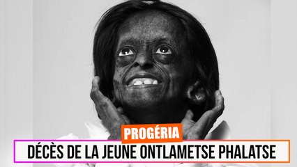DÉCÈS DE LA JEUNE ONTLAMETSE PHALATSE