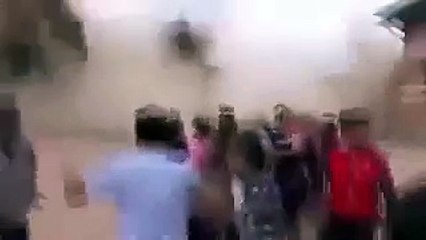 زلزال بقوة 6,8 يضرب وسط ميانمار دمر معابد الكفر البوذية