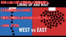 【海外の反応】「日本はアジアの中でも特殊」 『東洋と西洋の違い』が海外で話題に・・・。