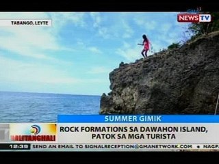 BT: Rock formations sa Dawahon Island, patok sa mga turista
