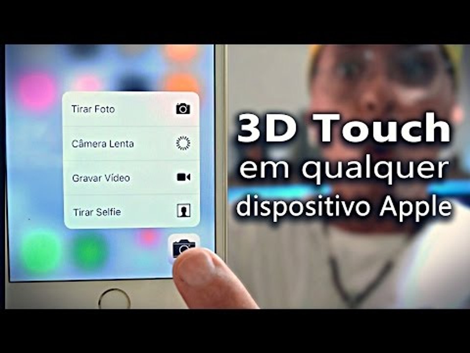Como ter o 3D touch em qualquer iphone, ipad, ipod....