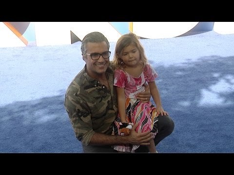 Jaime Camil Storks Los Angeles Premiere Blue Carpet
