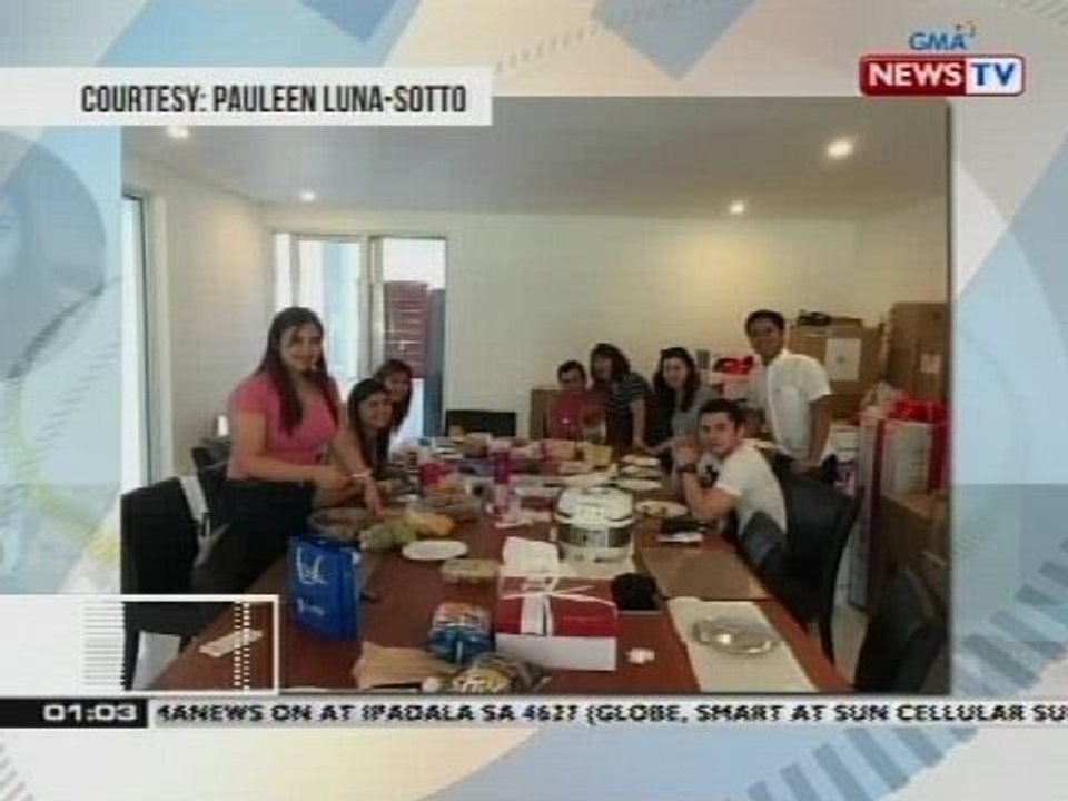 Bossing Vic Sotto at Pauleen Luna, nag-host ng lunch sa kanilang bagong bahay