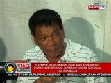 SONA: Duterte, bubuwagin daw ang kongreso para hindi siya ma-impeach kapag nahalal na pangulo