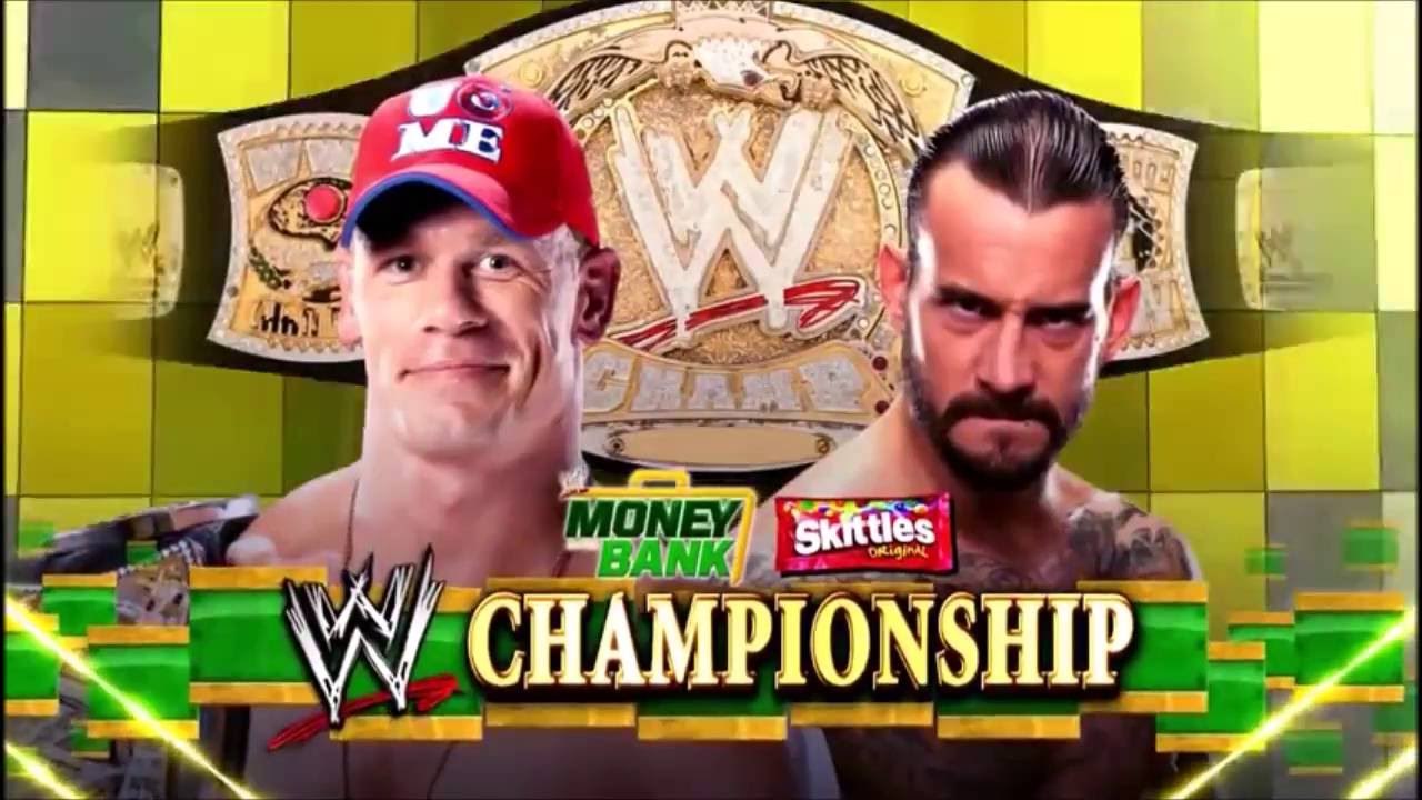 WWE JOHN CENA VS CM PUNK MONEY IN THE BANK 2011 LOQUENDO