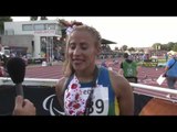 Entrevista: Terezinha Guilhermina wins 100m T11 gold at 2013 IPC Athletics World Championships Lyon