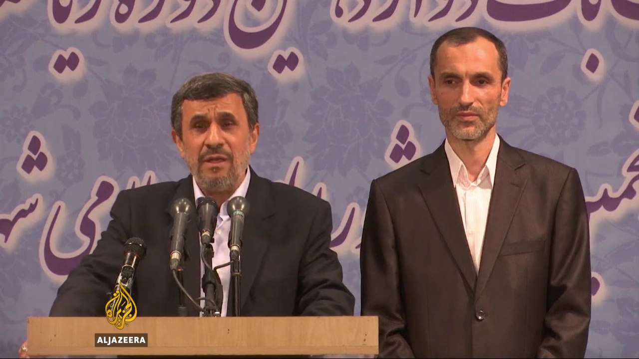 Iran elections: Ahmadinejad registers to run for president