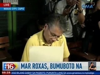 Eleksyon 2016: Mar Roxas, bumoboto na