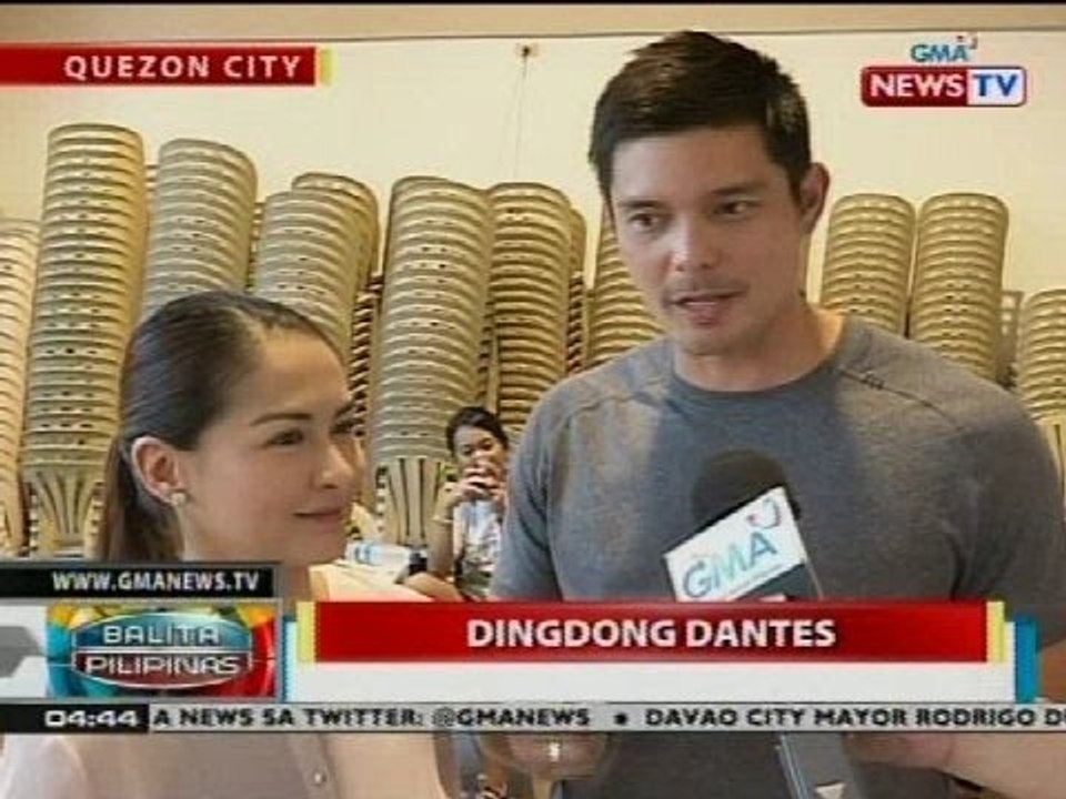 Mag-asawang Dingdong Dantes at Marian Rivera, pinagkaguluhan sa presinto matapos bumoto