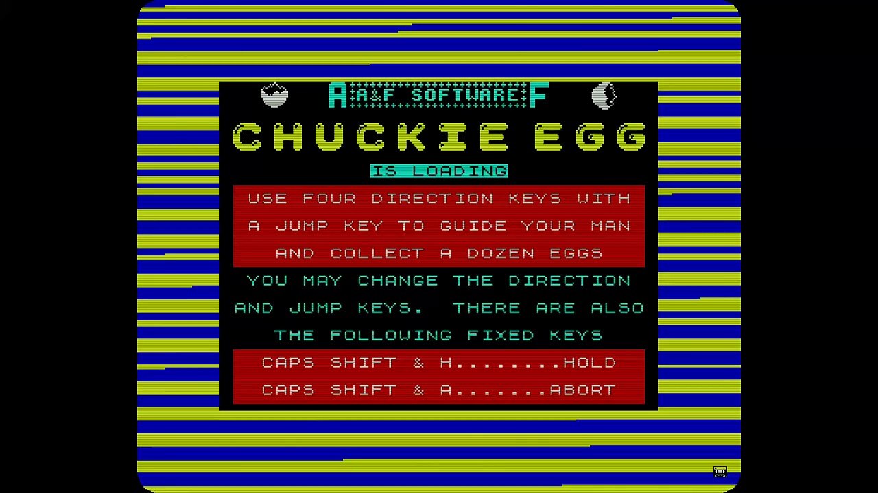 Chuckie Egg (ZX Spectrum) - Until I Die 2