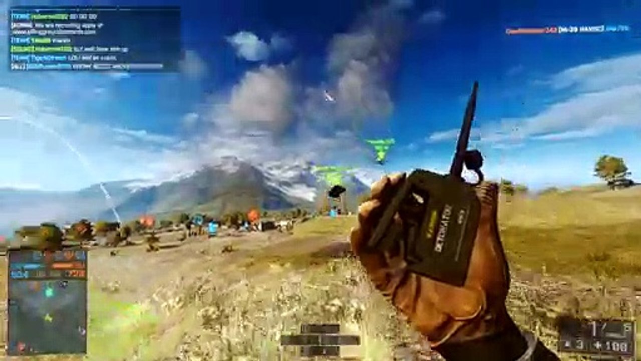 BF4 - Tank Voador e amizades virtuais ft.( Rei dos Bacon ) [2]
