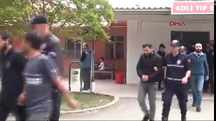 Adana'da 15 DEAŞ şüphelisi adliyede