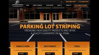 Commercial Parking Lot Striping Houston