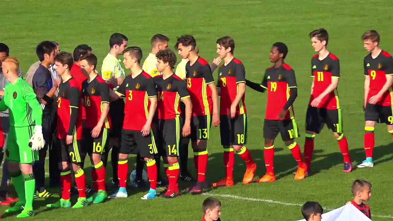 [RESUME] MATCH BELGIQUE / JAPON - MERCREDI 12 AVRIL 2017 - Mondial Football Montaigu