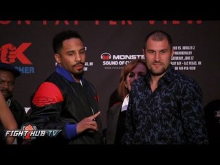 The Full Andre Ward vs. Sergey Kovalev 2 Los Angeles Press Conference & Face Off Video