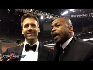 Roy Jones & Max Kellerman "Forget the catchweight crap, you got the title at 160, lets fight!"