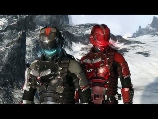 Dead Space 3 et Mass Effect Bande Annonce de L'Armure N7