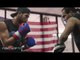 Chris Algieri vs. Eric Bone full video- Algieri media workout video