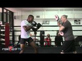 Daniel Jacobs vs. Peter Quillin Full Video- Kid Chocolate media workout video