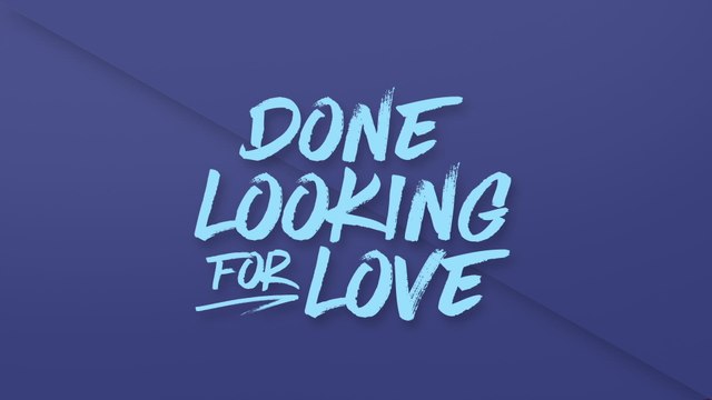 Rodge - Done Looking For Love