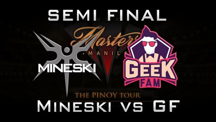 Mineski vs Geek Fam LB Semi Final Manila Masters 2017 SEA Highlights Dota 2