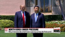 Trump, Xi hold phone talks on North Korean nuclear issue just days after summit