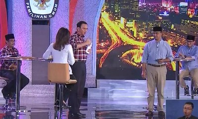Debat Panas Ahok dan Anies soal Kebijakan Reklamasi