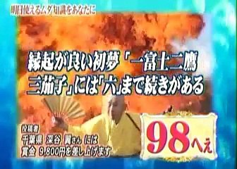 初夢とゲシュタルト崩壊・トリビア