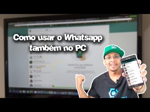 Como usar o whatsapp também no seu Computador
