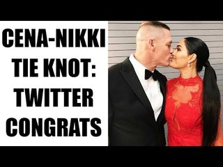 John Cena propose Nikki Bella at Wrestlemania-33 : Twitter reacts | Oneindia News