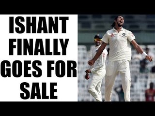 IPL 10 : Ishant Sharma finally sold to Punjab for Rs 2 crore | Oneindia News