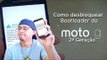 Como desbloquear o bootloader do Motorola Moto g 2ª geração   E tirar a mensagem de bootloader desbl